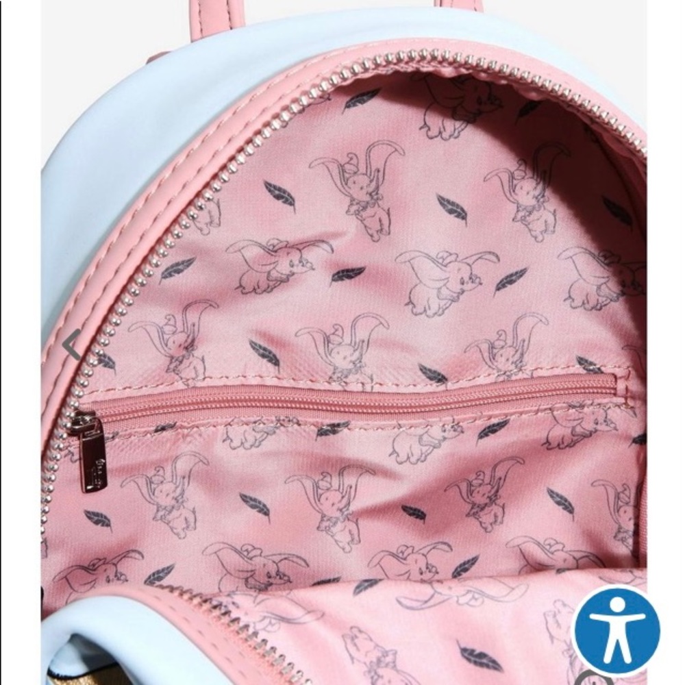 🎉HP🎉 Loungefly Disney Dumbo Circus Tent Mini Backpack Bundle - Picture 9 of 10